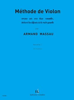 Armand Massau: Méthode de violon Vol.1 (3e position)
