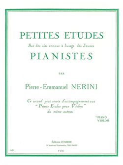 Pierre-Emmanuel Nerini: Petites études sur des airs connus