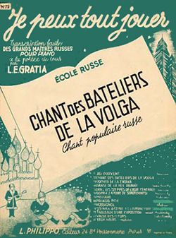 Chant des bateliers de la Volga (JPTJ72)