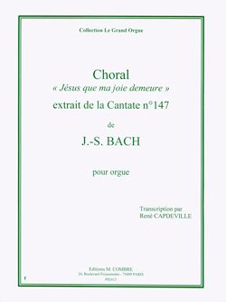 Johann Sebastian Bach: Choral Jésus que ma joie demeure extr. Cantate 147