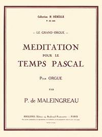 Paul de Maleingreau: Méditation pour le temps Pascal Op.35