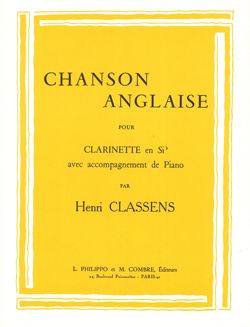 Henri Classens: Chanson anglaise