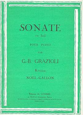 Giovan Battista Grazioli: Sonate en sol