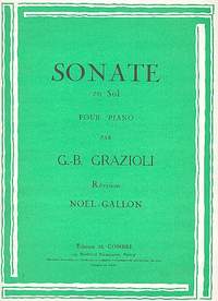Giovan Battista Grazioli: Sonate en sol