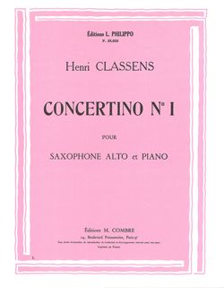 Henri Classens: Concertino n°1