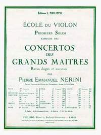 Giovanni Battista Viotti: Solo n°1 du concerto n°20