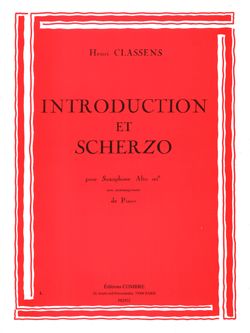 Henri Classens: Introduction et scherzo