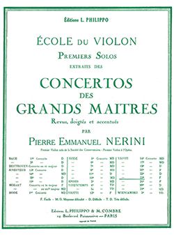 Giovanni Battista Viotti: Solo n°1 du concerto n°23
