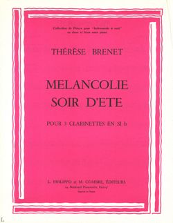 Thérèse Brenet: Mélancolie - Soir d'été