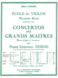 Pierre Rode: Solo n°1 du concerto n°14