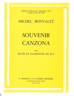 Michel Bonvalet: Souvenir - Canzona