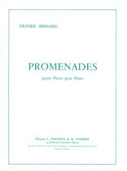 O. Bernard: Promenades (4 pièces)