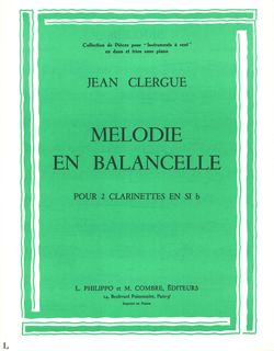 Jean Clergue: Mélodie - En balancelle