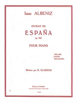 Isaac Albéniz: Espana Op.165 Tango