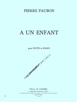 Pierre Paubon: A un enfant