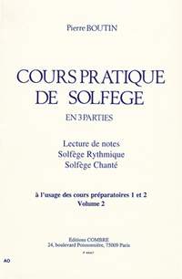 Pierre Boutin: Cours pratique de solfège Vol.2