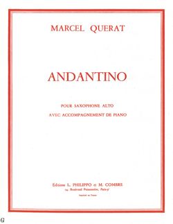 Marcel Querat: Andantino