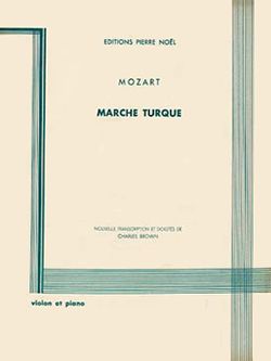 Wolfgang Amadeus Mozart: Marche turque