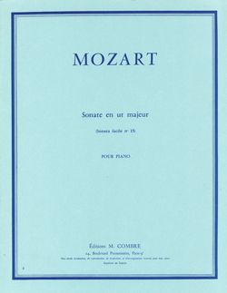 Wolfgang Amadeus Mozart: Sonate facile n°15 en ut maj. KV545