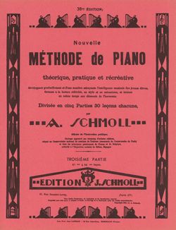 A. Schmoll: Méthode de piano Vol.3