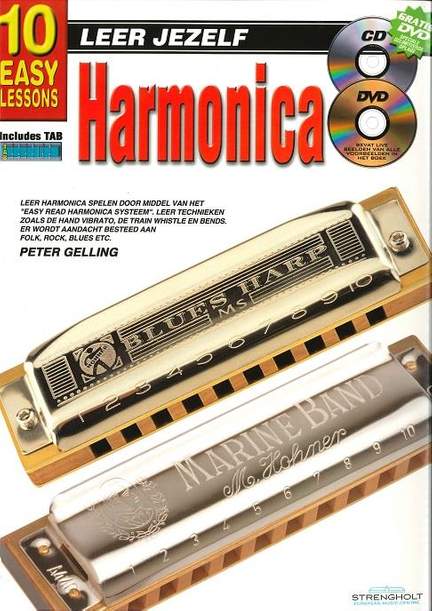 10 Easy Lessons Leer Jezelf Harmonica