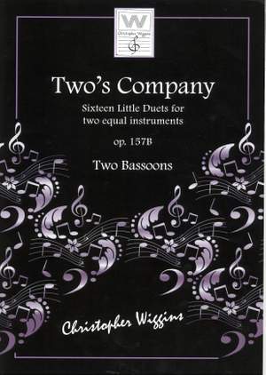 Christopher Wiggins: Two's Company (Two Bassoons)