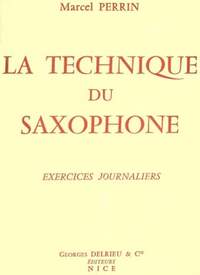 Marcel Perrin: Technique du saxophone