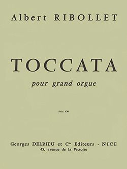 Albert Ribollet: Toccata