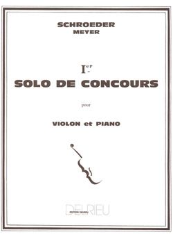 Hermann Schroeder-Meyer: Solo de concours n°1