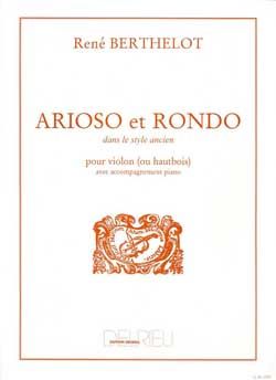 René Berthelot: Arioso et rondo dans le style ancien