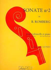 Bernhard Romberg: Sonate Op.43 n°2 en ut maj.
