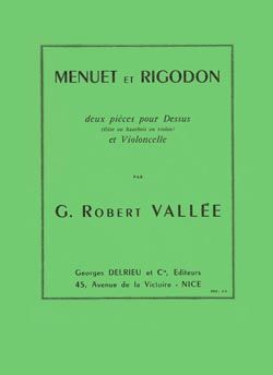 Georges-Robert Vallee: Menuet et rigaudon