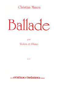 Christian Manen: Ballade