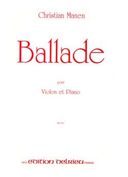Christian Manen: Ballade