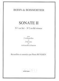 Joseph Bodin de Boismortier: Sonate n°2 en ré min.