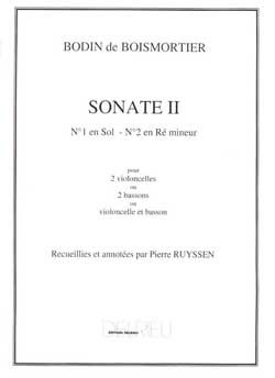 Joseph Bodin de Boismortier: Sonate n°2 en ré min.