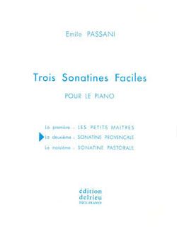 Emile Passani: Sonatine n°2 Provençale