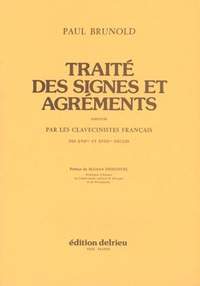 Paul Brunold: Traité des signes et agréments