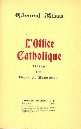 Edmond Missa: Office catholique