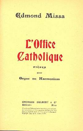 Edmond Missa: Office catholique