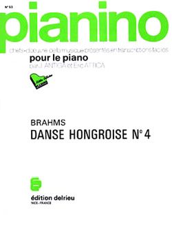 Johannes Brahms: Danse hongroise n°4 - Pianino 53
