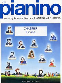 Emmanuel Chabrier: Espana - Pianino 143