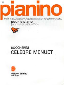 Luigi Boccherini: Menuet Op.13 n°5 - Pianino 3
