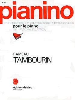 Jean-Philippe Rameau: Tambourin - Pianino 35