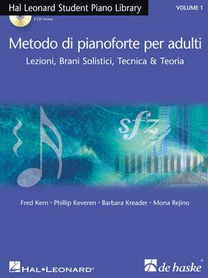 Barbara Kreader_Fred Kern_Mona Rejino_Phillip Keveren: Metodo di pianoforte per adulti Volume 1