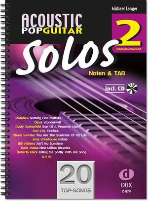 Michael Langer: Acoustic Pop Guitar Solos 2