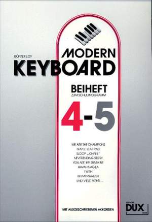 Günter Loy: Modern Keyboard, Beiheft 4-5