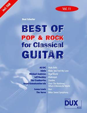 Beat Scherler: Best of Pop & Rock for Classical Guitar Vol. 11
