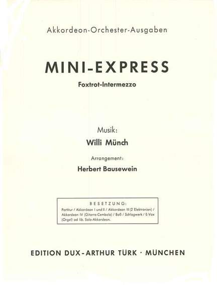 Willi Münch: Mini Express