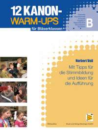 12 Kanon Warm-Ups für Bläserklassen - Bb